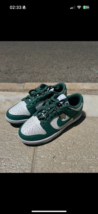nike dunk verdes