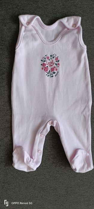 Paczka ubrań 56 dziewczynka