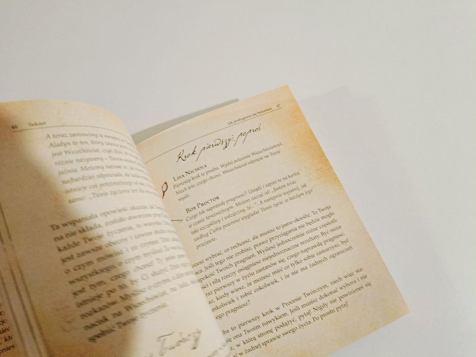 Książka sekret rhonda byrne