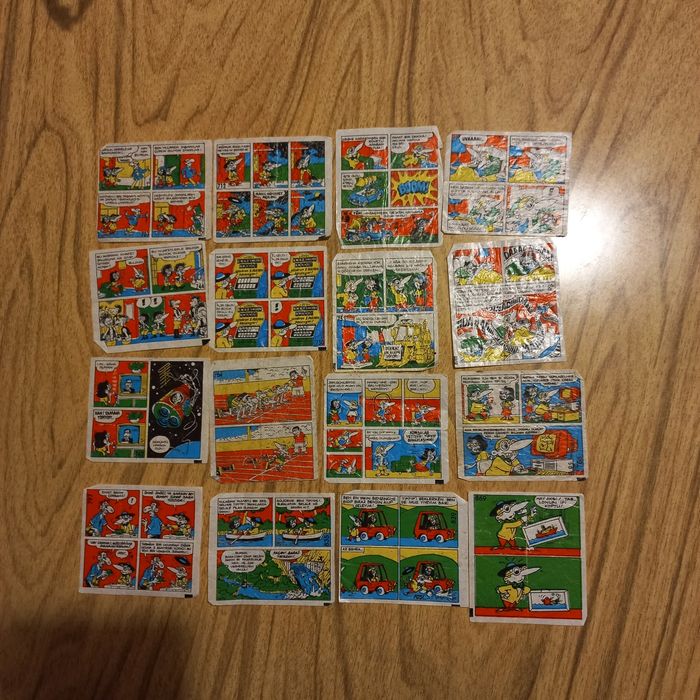 Вкладиши, вкладиші, фантики Tipitip