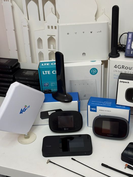 Мобільний WiFi 4G/5G роутер + антени