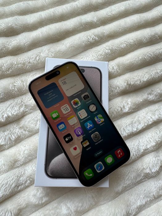 iPhone 15 Pro 256GB Natural Titanium