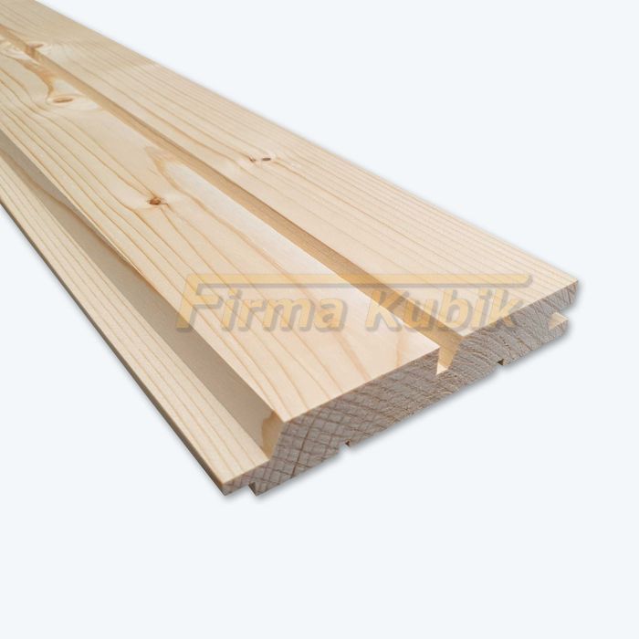 Deska elewacyjna 2ROMB DUO Rhombus2 24x146 mm Świerk skandynawski A/B+