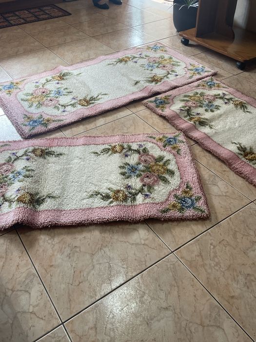 Conjunto 3 tapetes de quarto