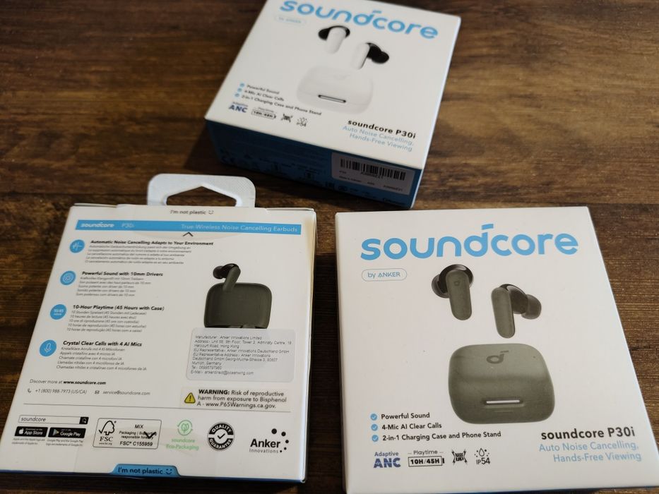 ОРИГІНАЛ!! Anker Soundcore P30i, Глобальна версія!, IP54, ANC, НОВІ!!