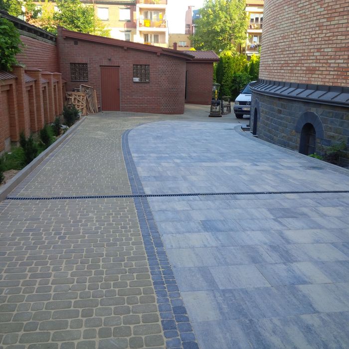 USŁUGI BRUKARSKI,układanie kostki i zieleńce