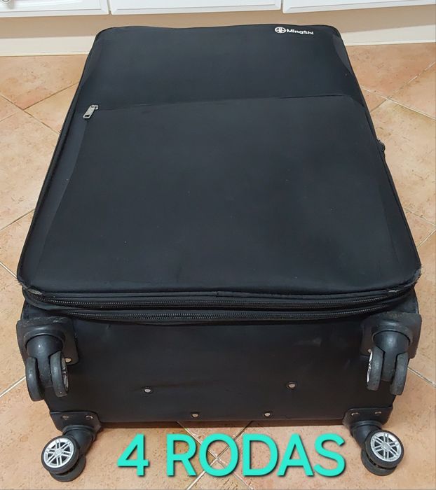 MALA VIAGEM DE PORÃO 32KG,4 RODAS E CADEADO CÓDIGO. Casa,Quarto,Sala.