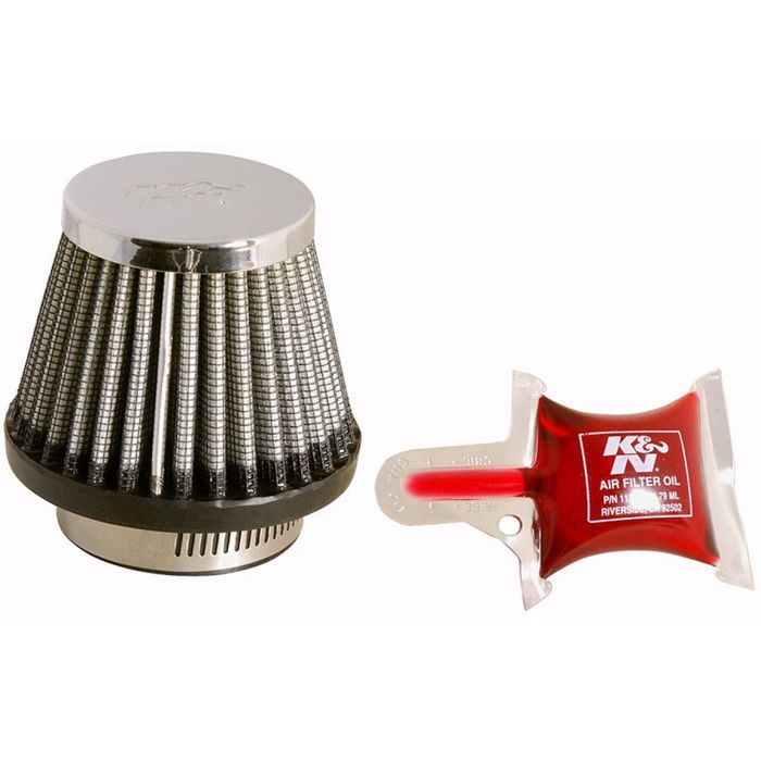 filtro de ar desportivo k&amp;n universal filter round tapered
