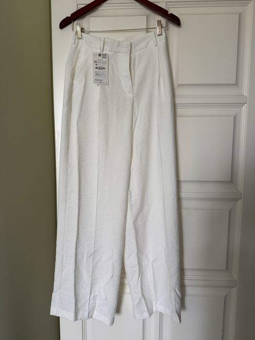 Білі брюки штани Zara