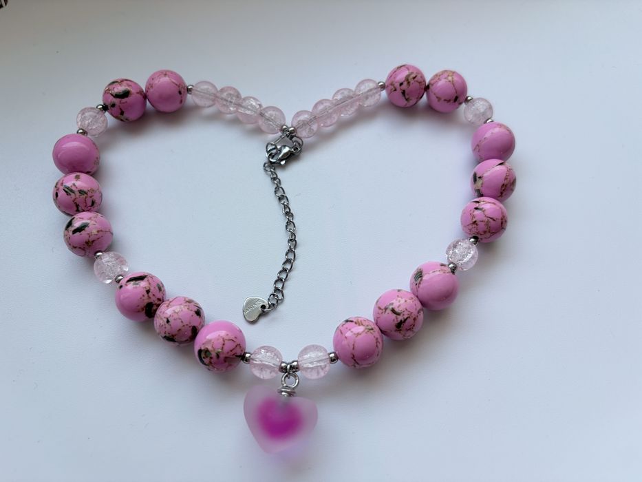 Choker  z naturalnego kamienia