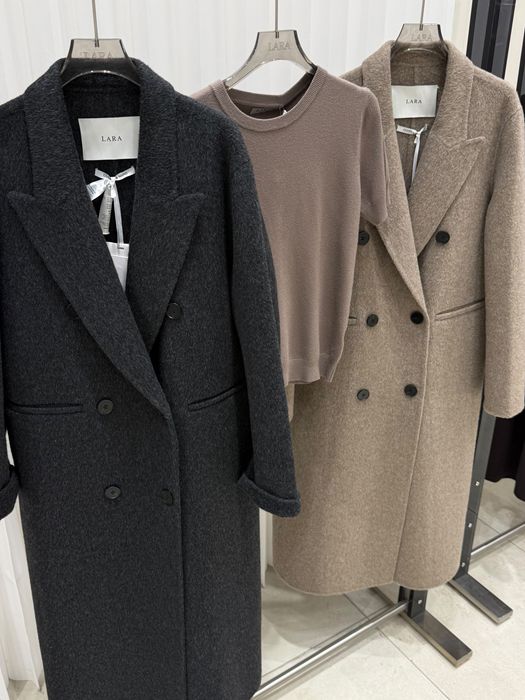 Пальто Lara. Zara, Massimo Dutti