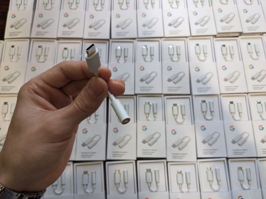 Оригінальні перехідники Google Pixel USB-C на 3.5mm