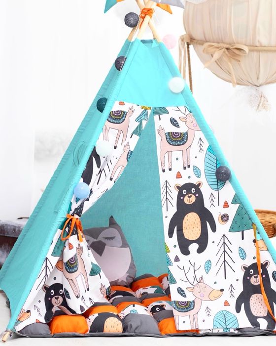Вігвам для двох діток. Дитяча палатка. Шатро в наявності