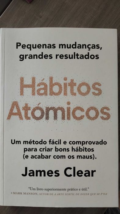 Livro Hábitos Atómicos
