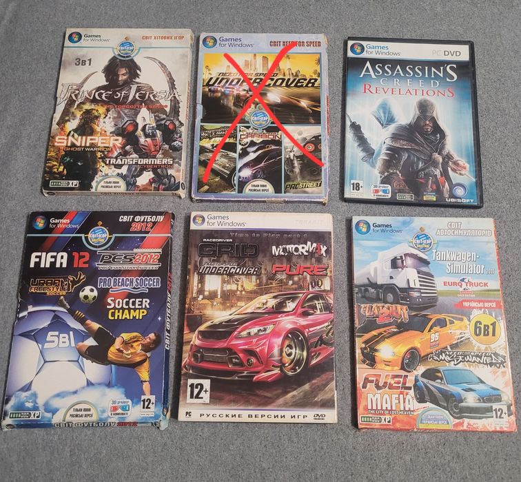 Видео игры для пк.