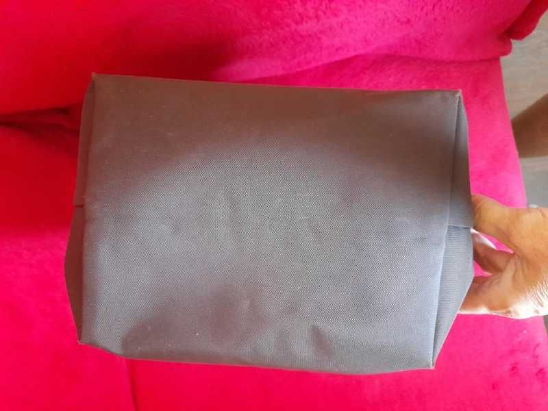 Carteira Longchamp castanha, original, como nova