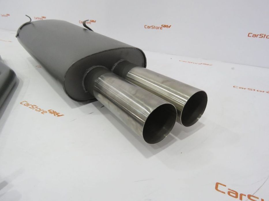 Linha escape Bmw 6 Cilindros E30 2 x 76 MM