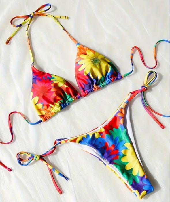 Bikini  florido tam: S