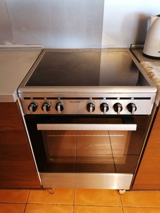 Fogão Telefac Vitro TFF6662XVTC Inox - ÚLTIMOS DIAS