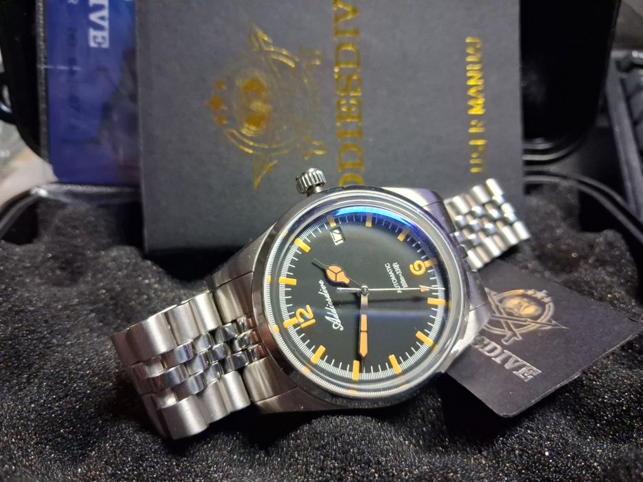 Męski zegarek mechaniczny Addiesdive