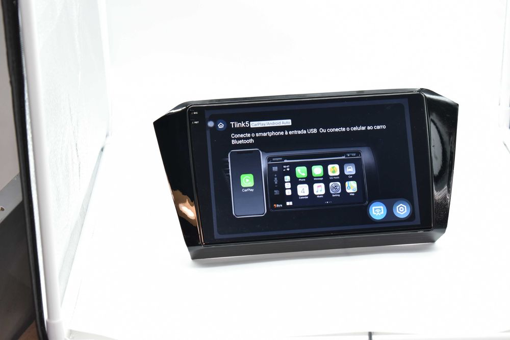 Rádio 2 DIN Android Volkswagen, VW, Passat, B8, Magotan Apple Carplay