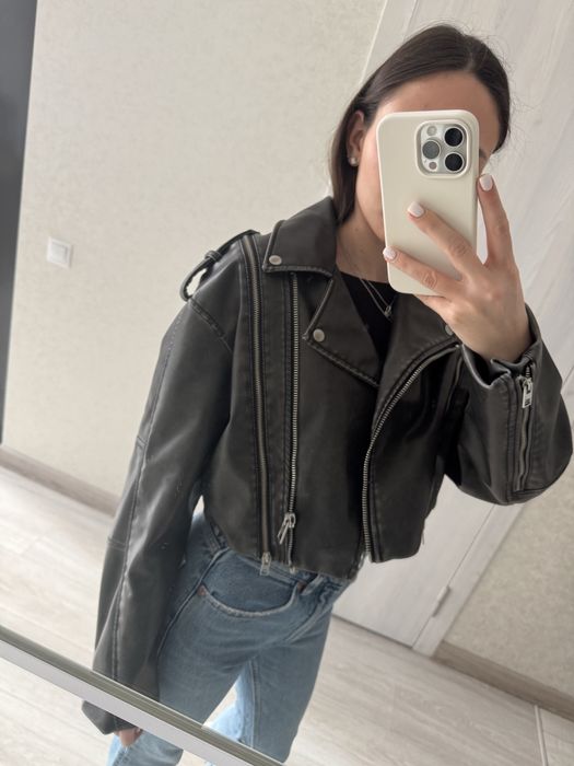 ZARA     шкірянка