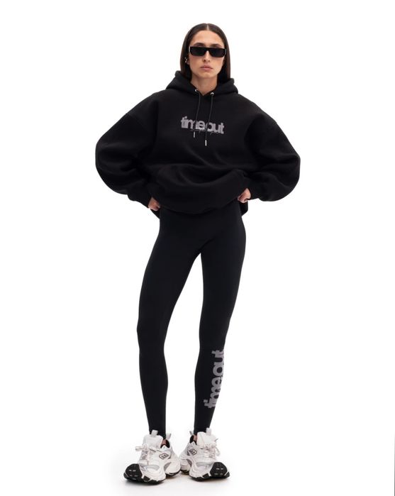 Комплект ADM: Худи Timeout Black + Легинсы (Новый, в упаковке)