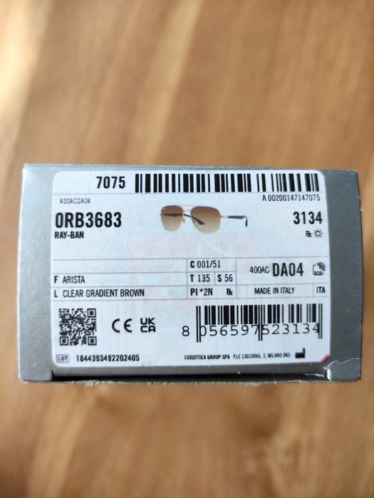 Okulary przeciwsłoneczne Ray-Ban RB 3683