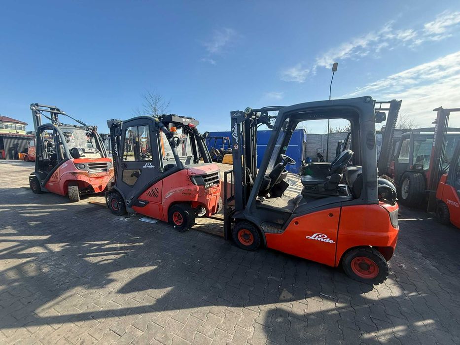 LINDE H35T EVO LPG Triplex вилковий навантажувач з ходу 4,7 м, позиціонер вил 2017 року