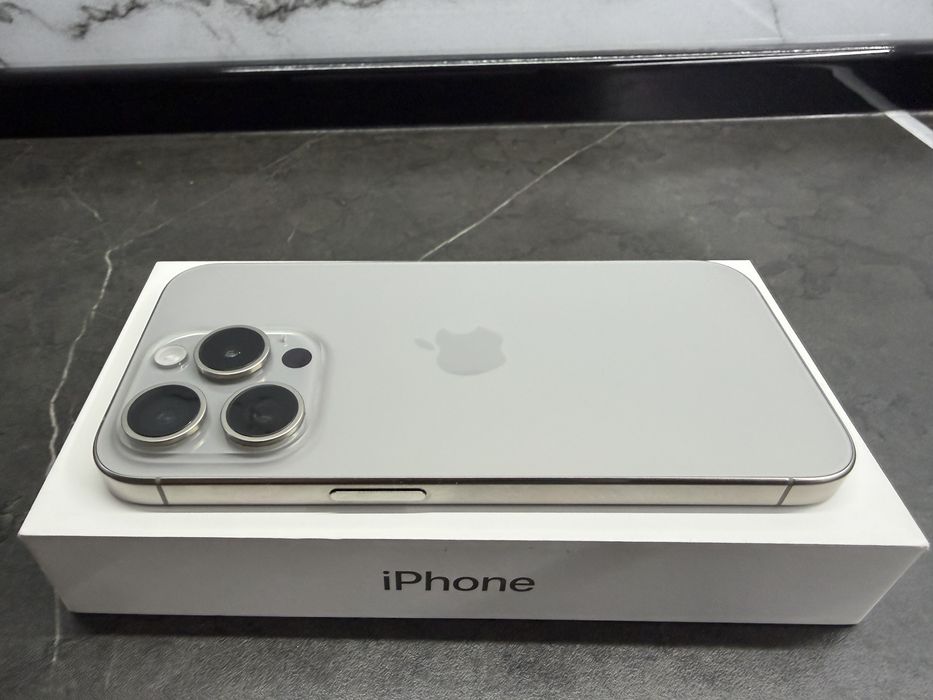 Идеал! IPhone 15 pro 256gb Natural Titanium