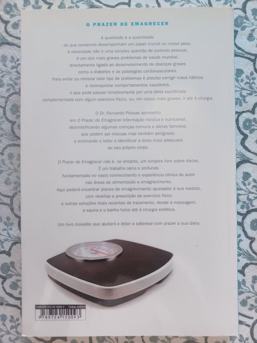Livro "O prazer de emagrecer "