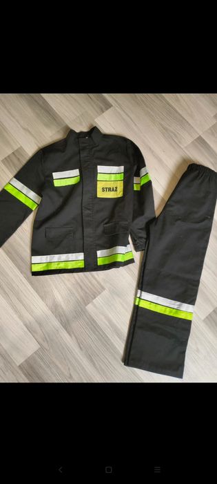 Strój przebranie Strażak roz.5-6 latka