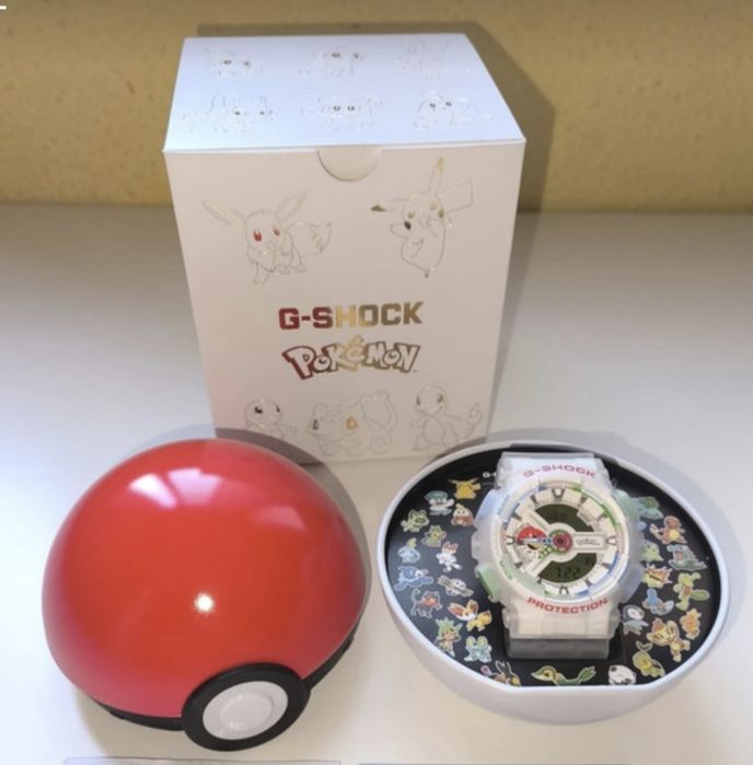 Relógio Casio G-Shock  Pokémon 30th