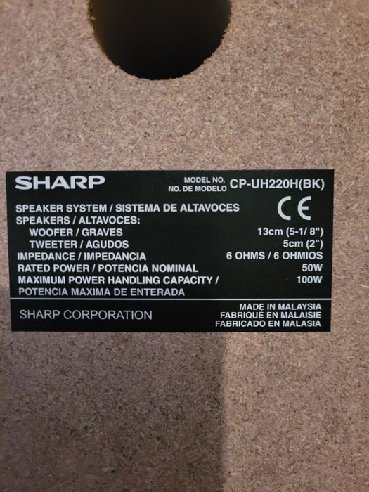 Sprzedam sprzęt pięknie grający, mini wieża, MP3, SHARP