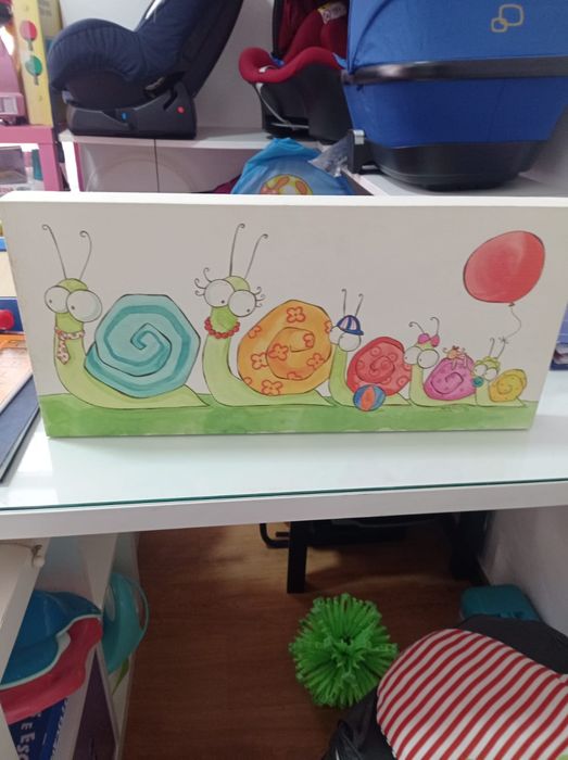 Quadro/tela quarto de criança64586096913793121