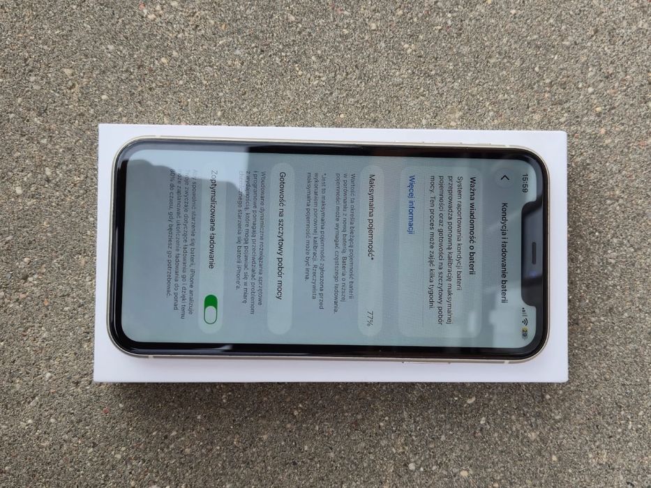Iphone 11 64gb bialy