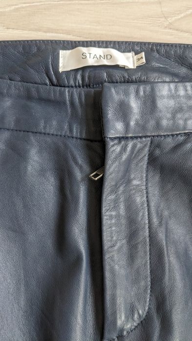 Stand  штани зі шкіри шкіра ягняти класичні брюки  нові штани