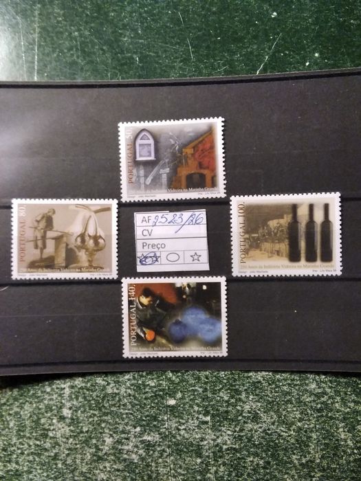 1998          250 Anos Da Indústria Vidreira Na Marinha Grande MNH **