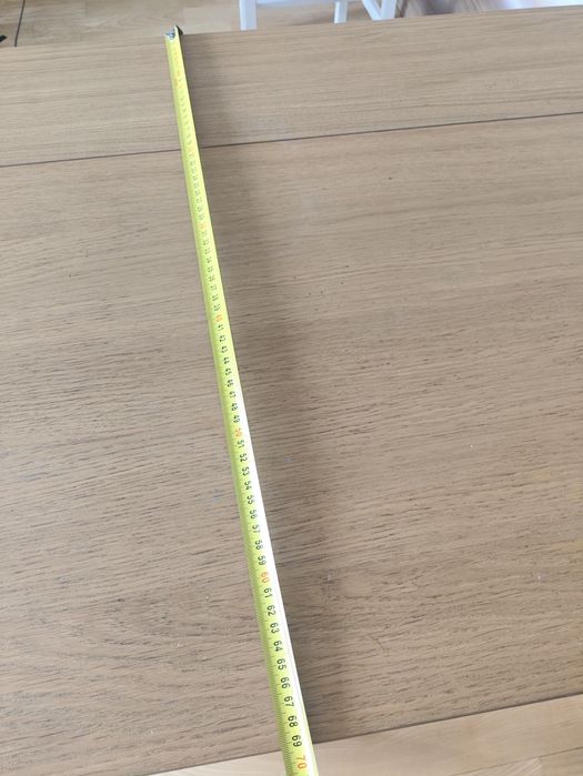 Stół Ikea rozkładany szer ok. 50/69/88,5cm długość 90 cm