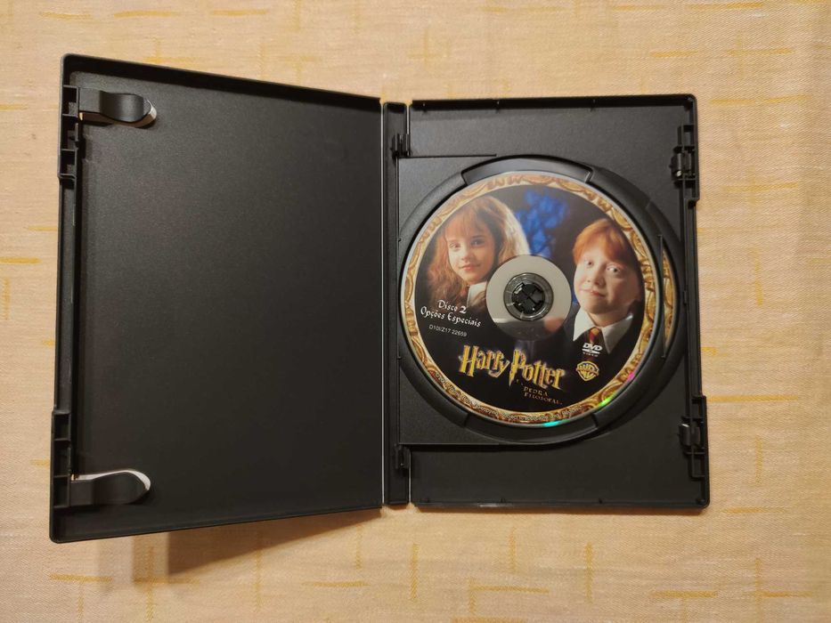 DVDs Harry Potter 1, 2 e 3