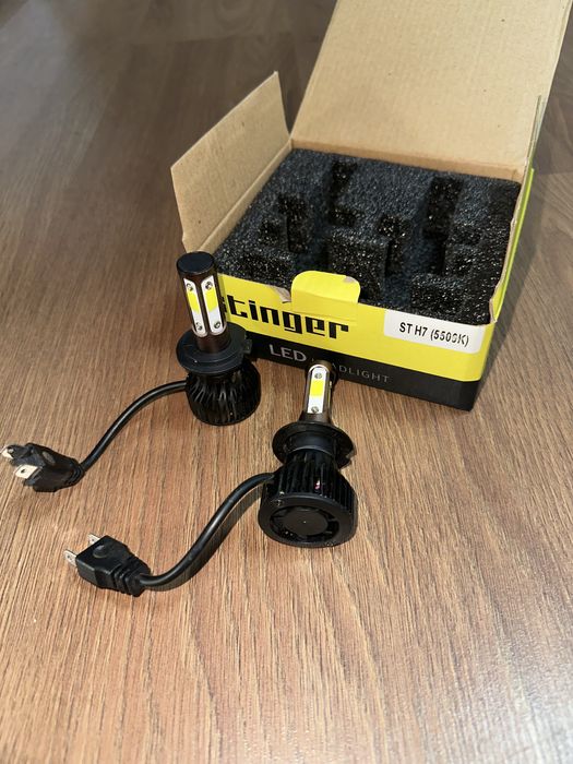 H7 LED 4 диода — максимум яркости и надёжности!