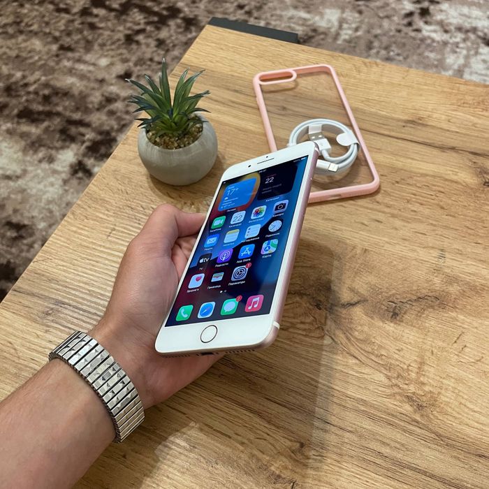 iPhone 7 Plus Rose Gold - 100% АКБ
