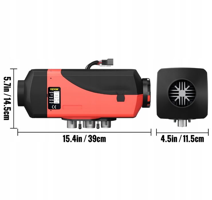Автономка Vevor 2 кВт 12 Вольт•дизельний обігрівач•Вебасто•Webasto