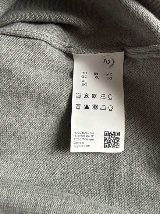 Sweter męski okrągly dekolt
