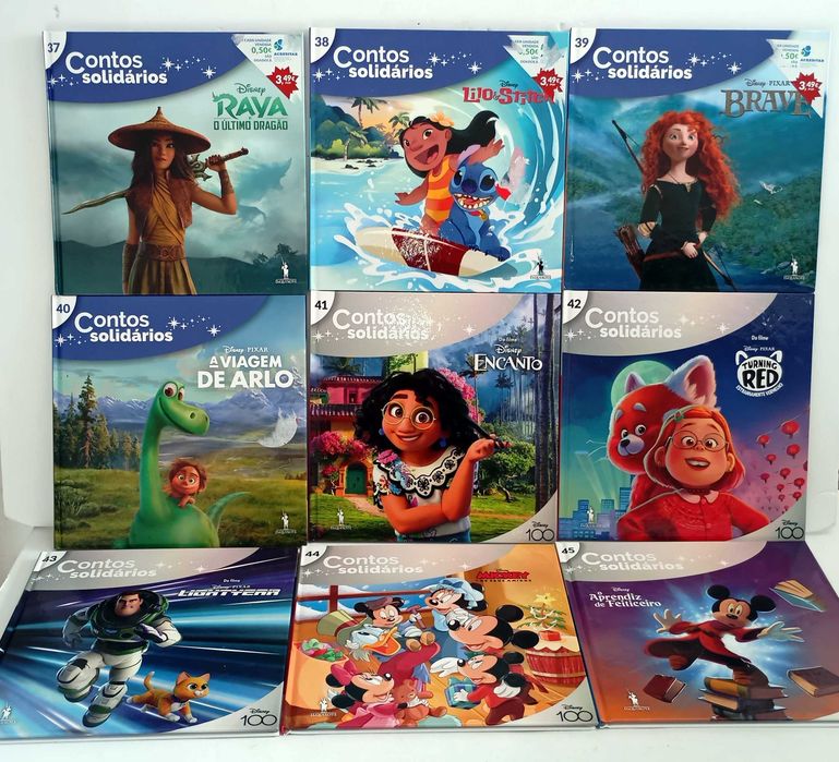 Livros Contos Solidários - consulte a lista na descrição