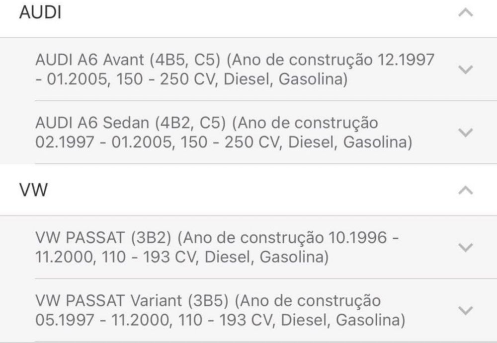 Amortecedores Sachs novos na caixa