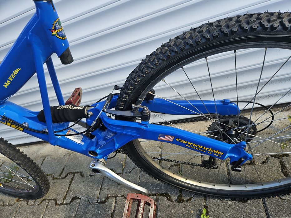 Rower górski MTB Cannondale Super V 500 L | Klasyk USA | Deore XT / XTR | Nowe opony | Stan BDB