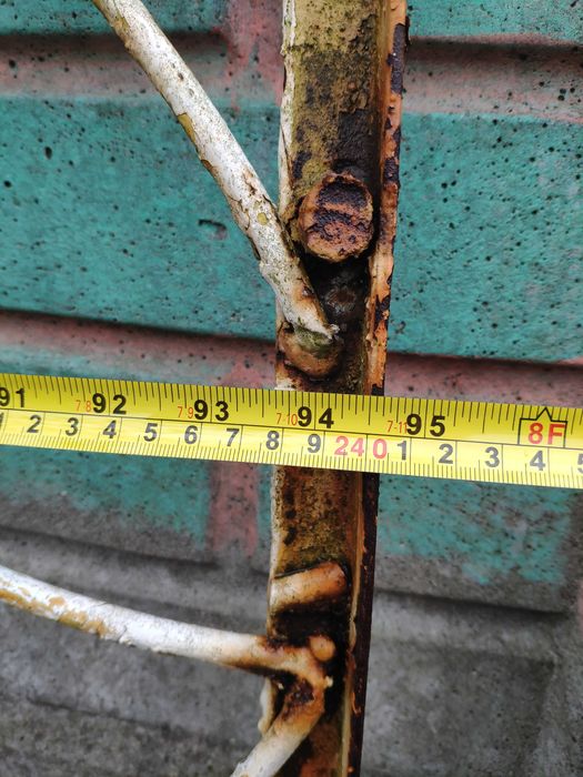 sprzedam kraty stalowe używane