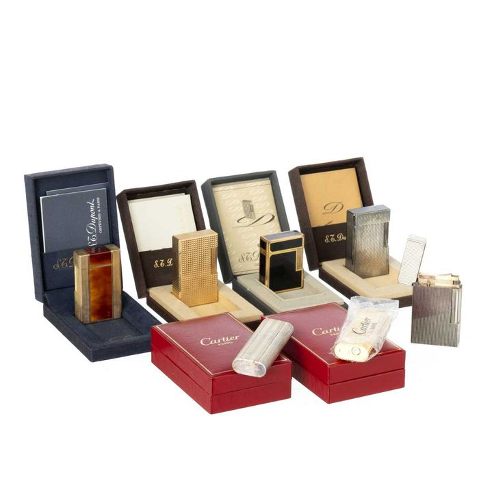 Isqueiros (Cartier e Dupont)