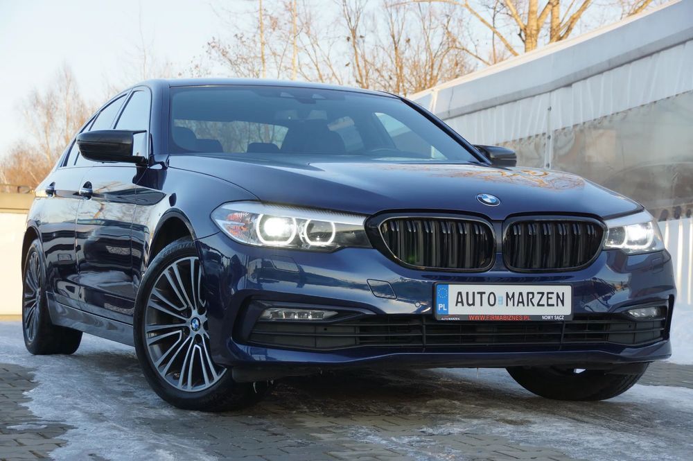 BMW Seria 5 2.0 Diesel 190 KM, 4x4, Navi, Kamera, LED, Półskóra, Hak, GWARANCJA!